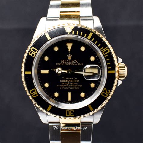 Rolex Submariner 16613 Tiffany & Co. 